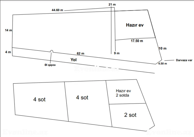 Satılır Torpaq 12 sot Qala - şəkil 5