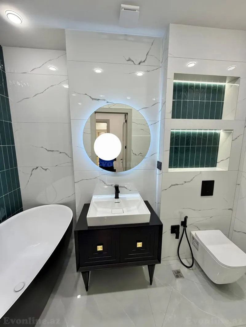 Satılır 3 otaqlı Mənzil Yeni tikili 140 m² Nəriman Nərimanov m. - şəkil 4