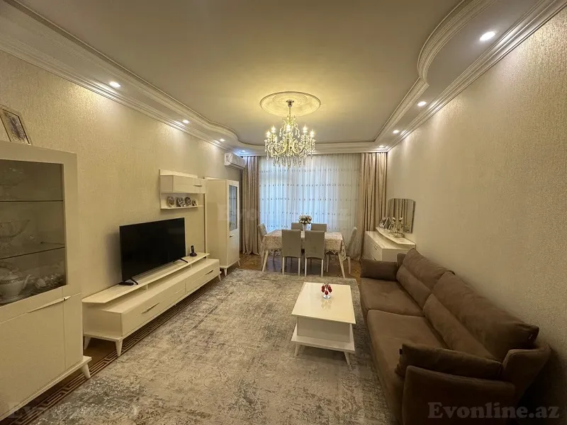 Satılır 2 otaqlı Mənzil Yeni tikili 90 m² 7-ci mikrorayon - şəkil 2