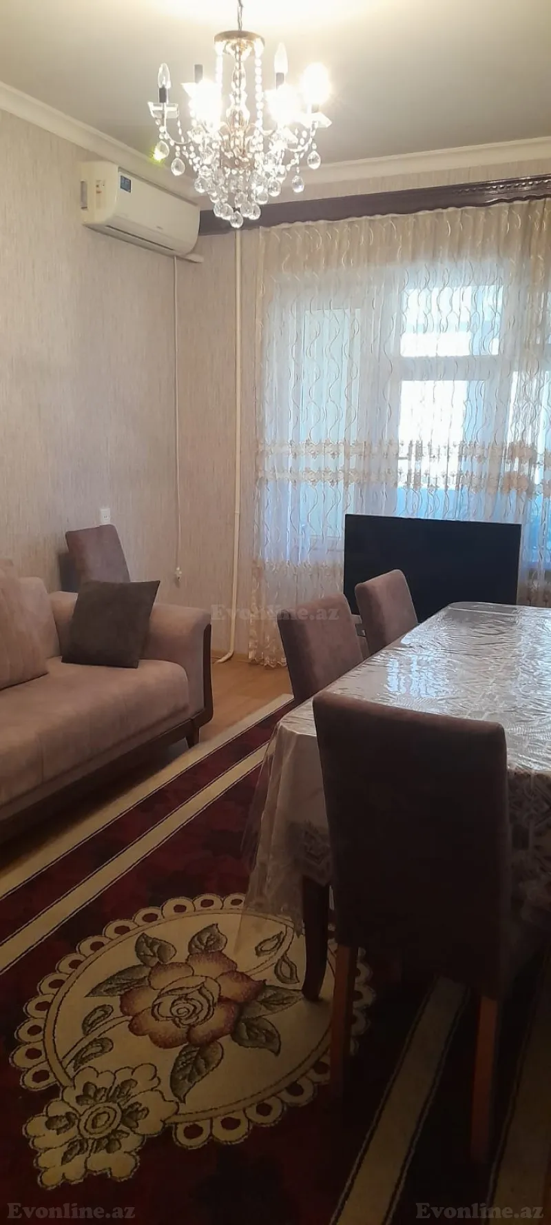 4 otaqlı Mənzil 120 m² Əhmədli Satılır