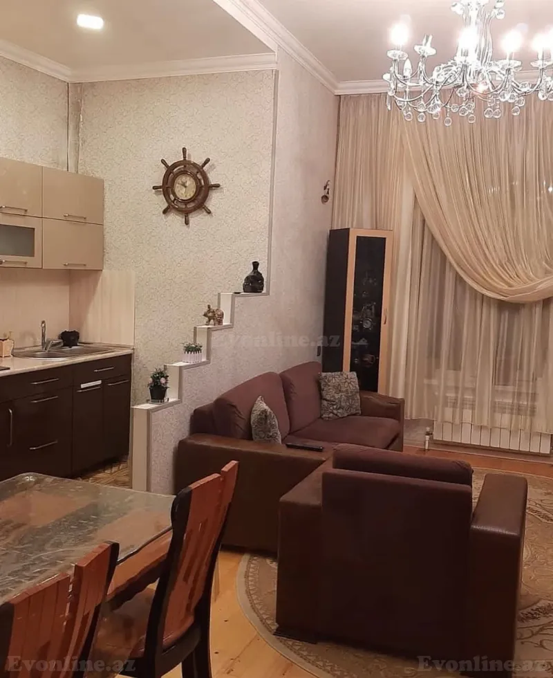 2 otaqlı Mənzil 50 m² Bakıxanov Satılır