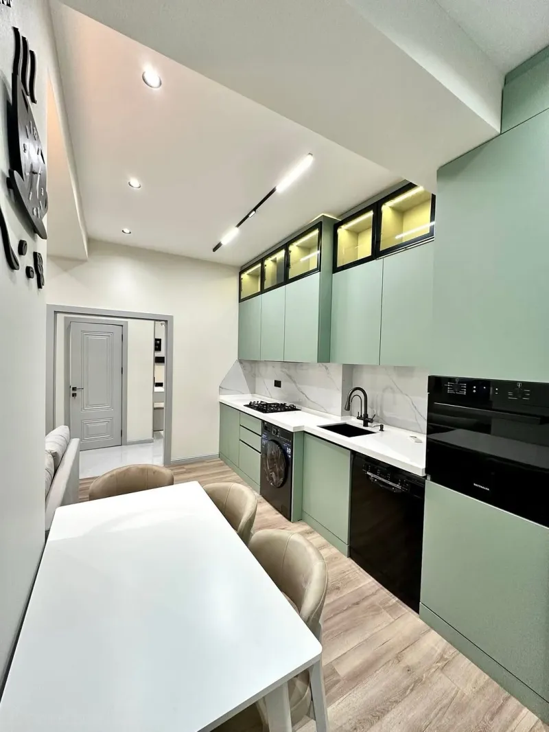 Satılır 3 otaqlı Mənzil Yeni tikili 85 m² Neftçilər m. - şəkil 5