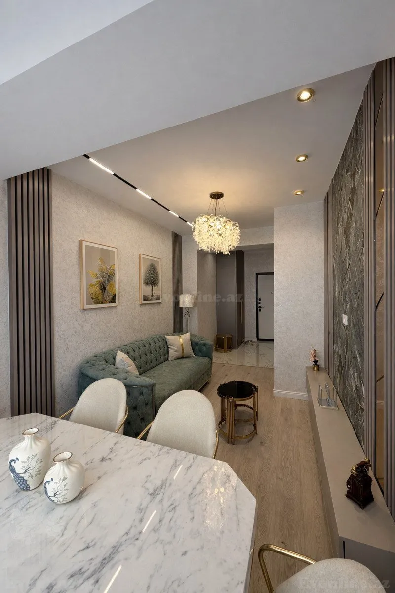 Satılır 3 otaqlı Mənzil Yeni tikili 90 m² Binəqədi r. - şəkil 2