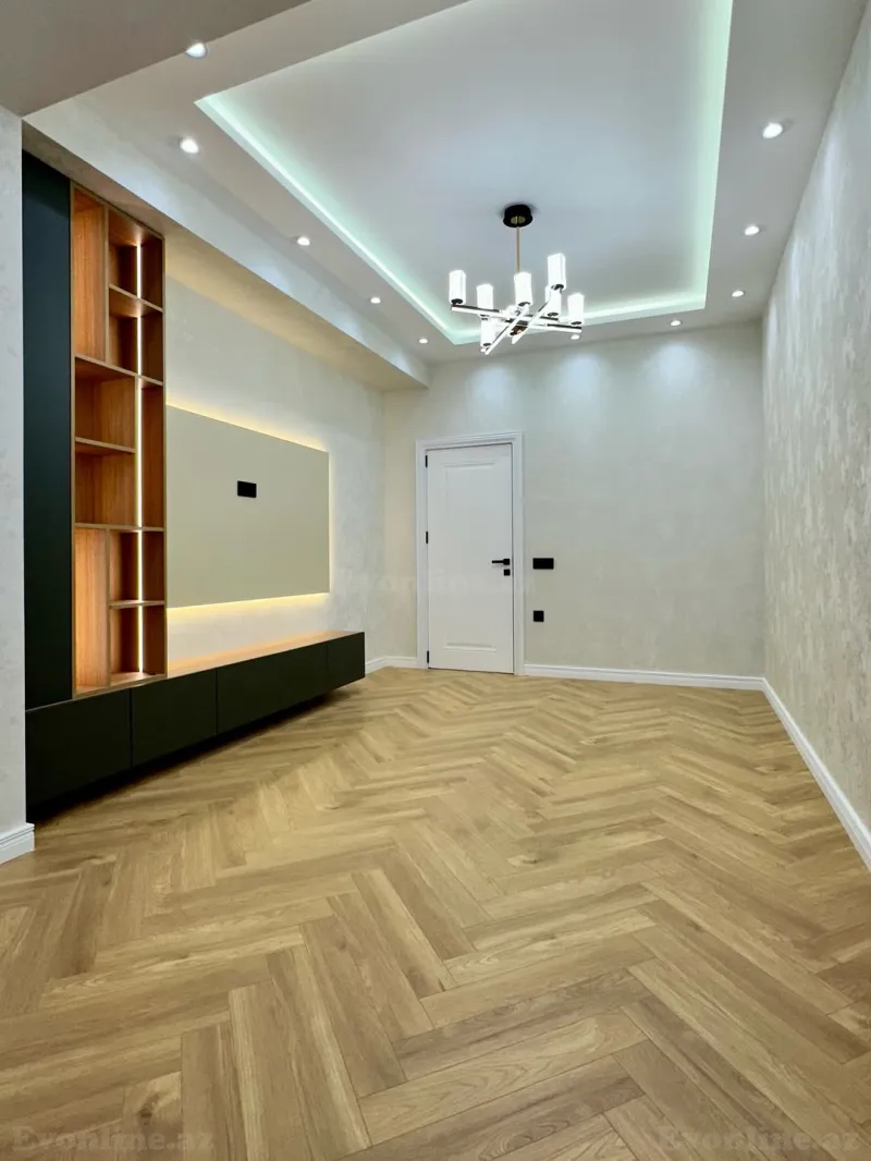 Satılır 3 otaqlı Mənzil Yeni tikili 87 m² Neftçilər m. - şəkil 2