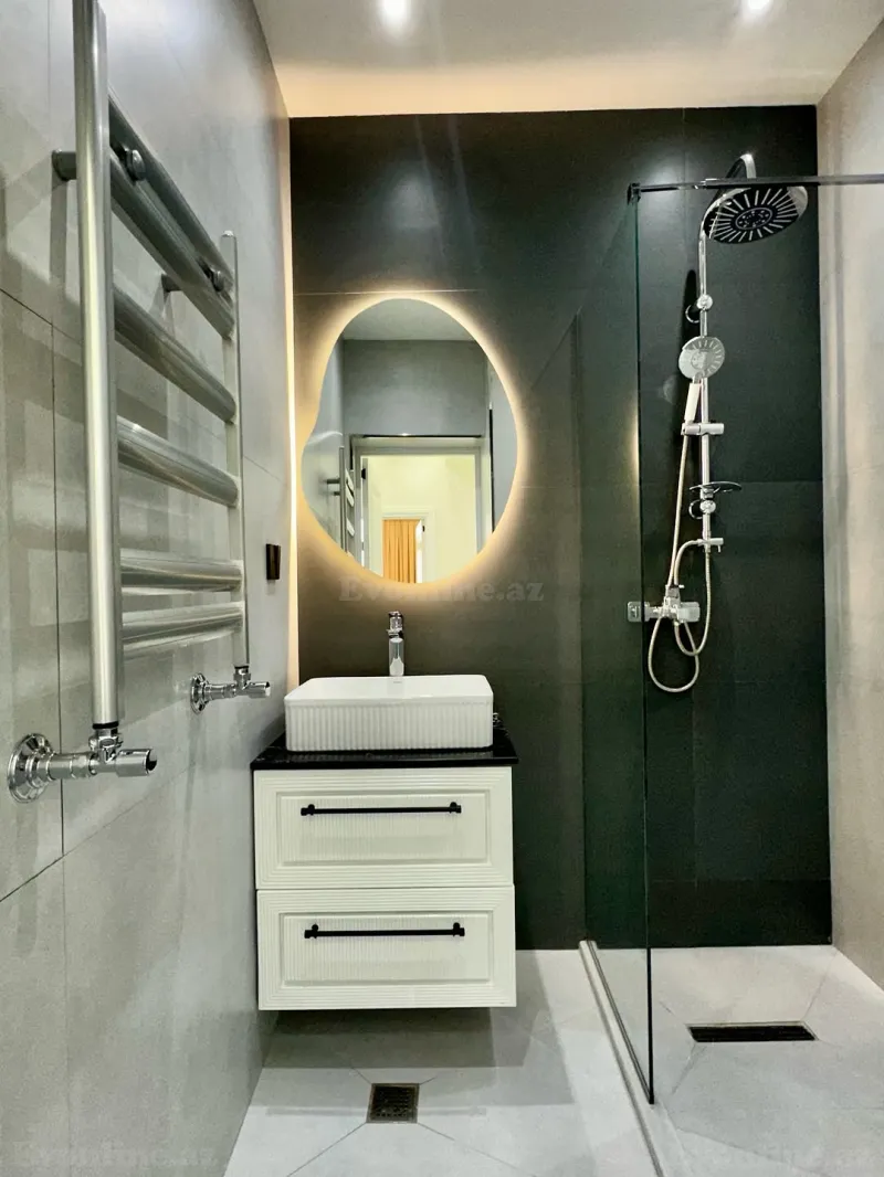 Satılır 3 otaqlı Mənzil Yeni tikili 87 m² Neftçilər m. - şəkil 13