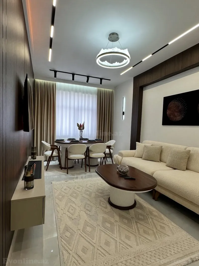 Satılır 3 otaqlı Mənzil Yeni tikili 90 m² Xətai m. - şəkil 2