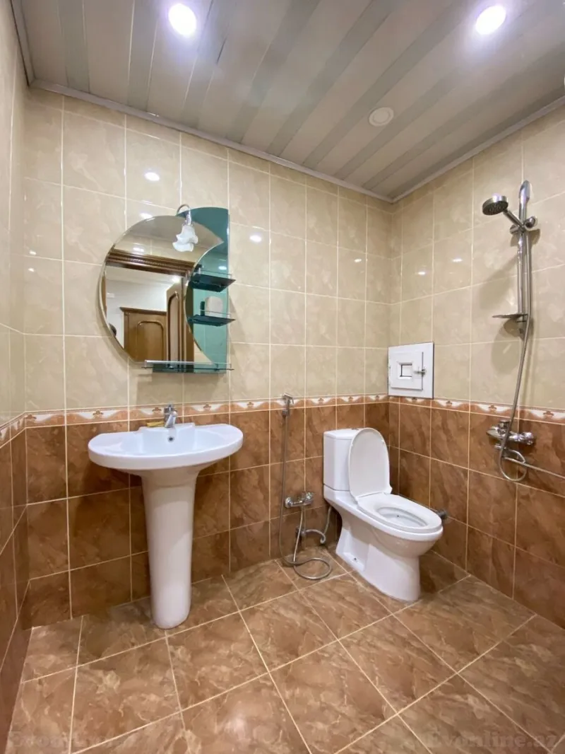 Kirayə verilir 2 otaqlı Mənzil Yeni tikili 90 m² Nəsimi r. - şəkil 6