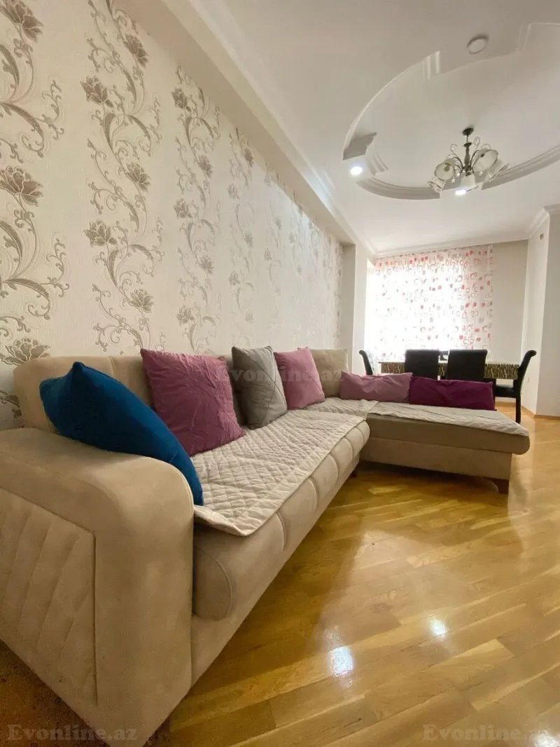 Kirayə verilir 2 otaqlı Mənzil Yeni tikili 90 m² Nəsimi r. - şəkil 18