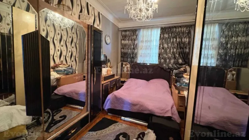 Satılır 3 otaqlı Mənzil Köhnə tikili 90 m² Xətai r. - şəkil 8