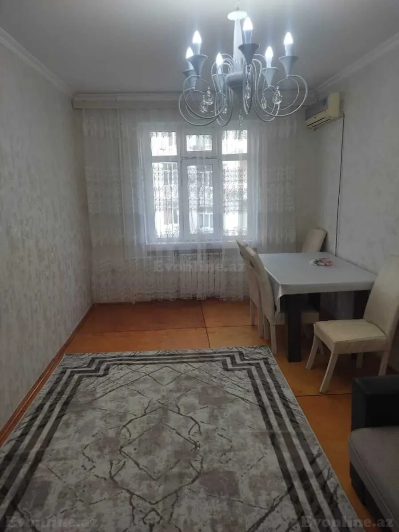 Kirayə verilir 3 otaqlı Mənzil Köhnə tikili 65 m² Həzi Aslanov m. - şəkil 2