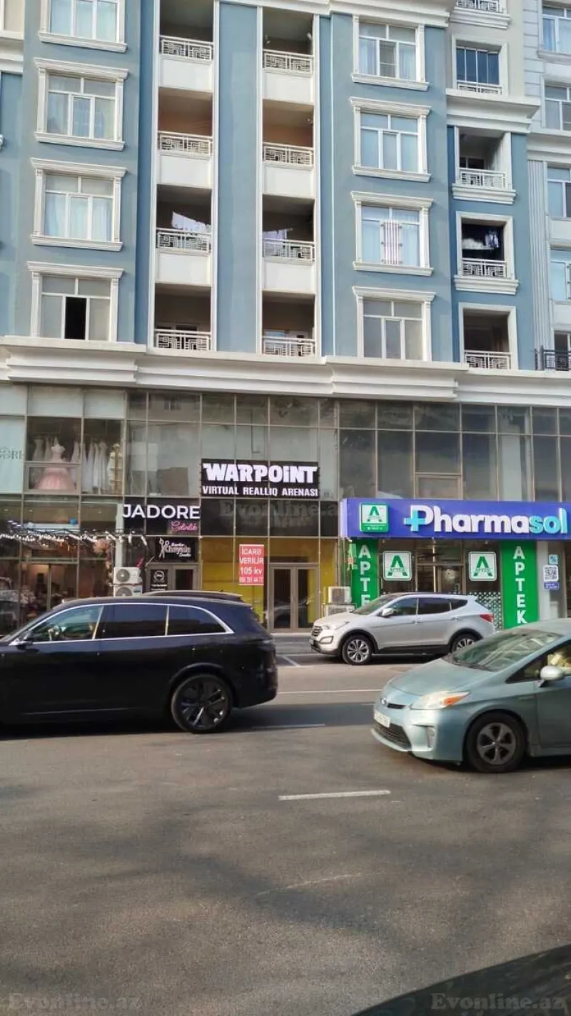 Kirayə verilir Obyekt 105 m² Gənclik m.