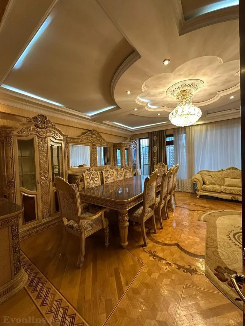 Kirayə verilir 4 otaqlı Mənzil Yeni tikili 200 m² Nəsimi r. - şəkil 2