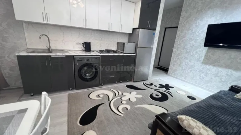 Kirayə verilir 2 otaqlı Mənzil Yeni tikili 50 m² Yasamal - şəkil 5