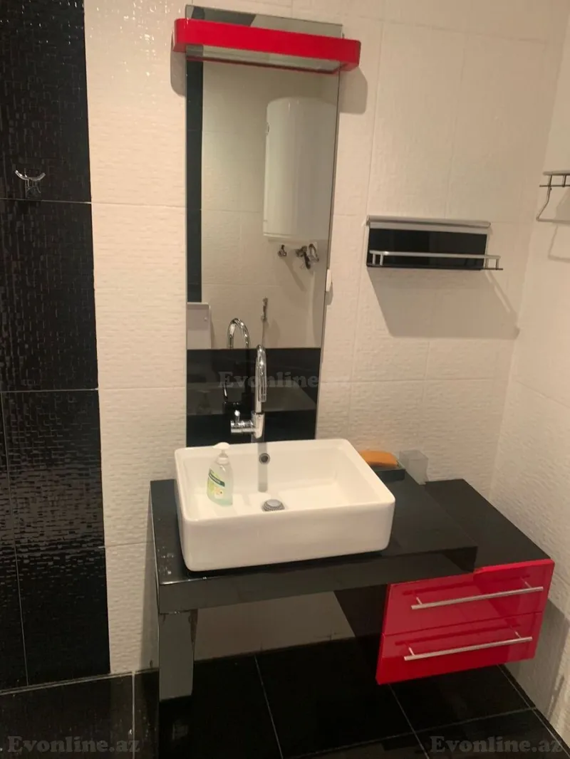 Kirayə verilir 2 otaqlı Mənzil Yeni tikili 85 m² 8 Noyabr m. - şəkil 9