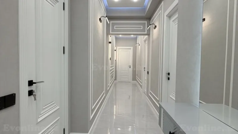 Satılır 3 otaqlı Mənzil Yeni tikili 105 m² Həzi Aslanov m. - şəkil 2