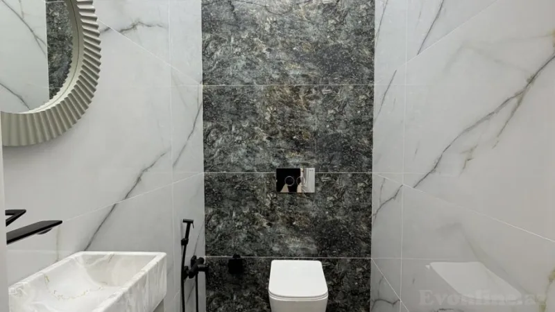 Satılır 3 otaqlı Mənzil Yeni tikili 105 m² Həzi Aslanov m. - şəkil 3