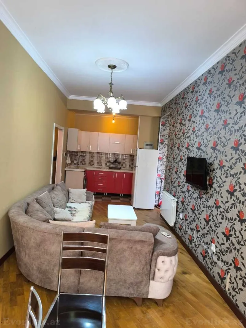Kirayə verilir 2 otaqlı Mənzil Yeni tikili 65 m² Nəriman Nərimanov m. - şəkil 2