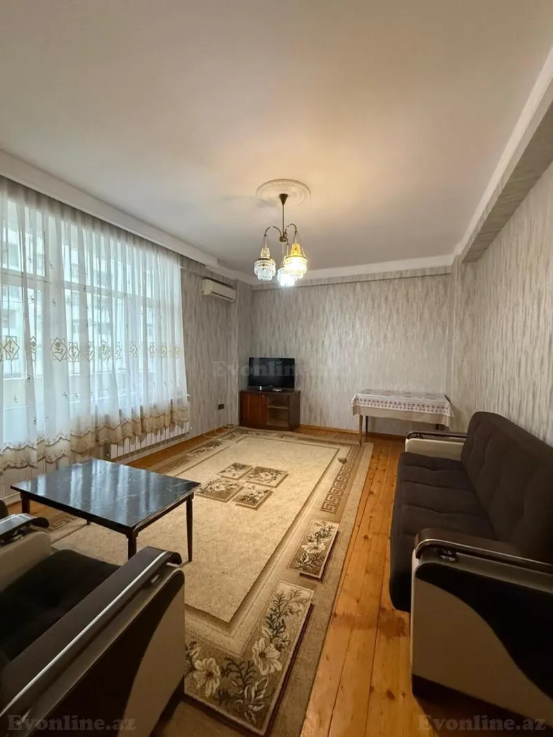 Kirayə verilir 2 otaqlı Mənzil Yeni tikili 64 m² Həzi Aslanov m. - şəkil 2