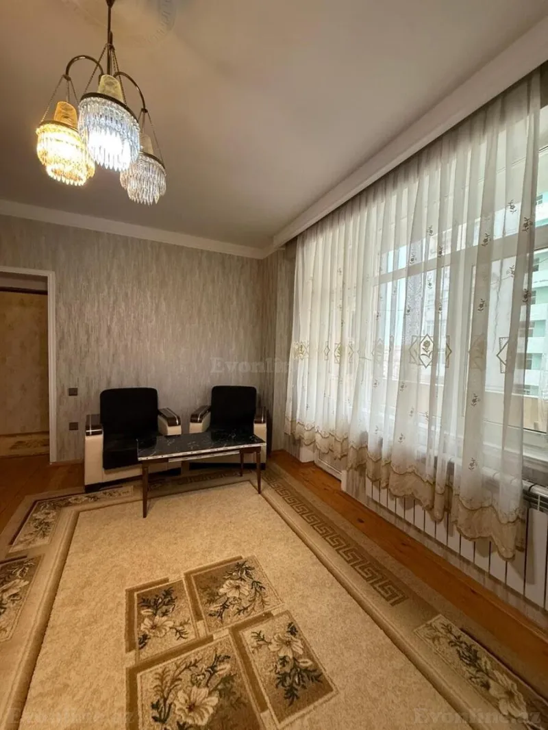 Kirayə verilir 2 otaqlı Mənzil Yeni tikili 64 m² Həzi Aslanov m. - şəkil 3