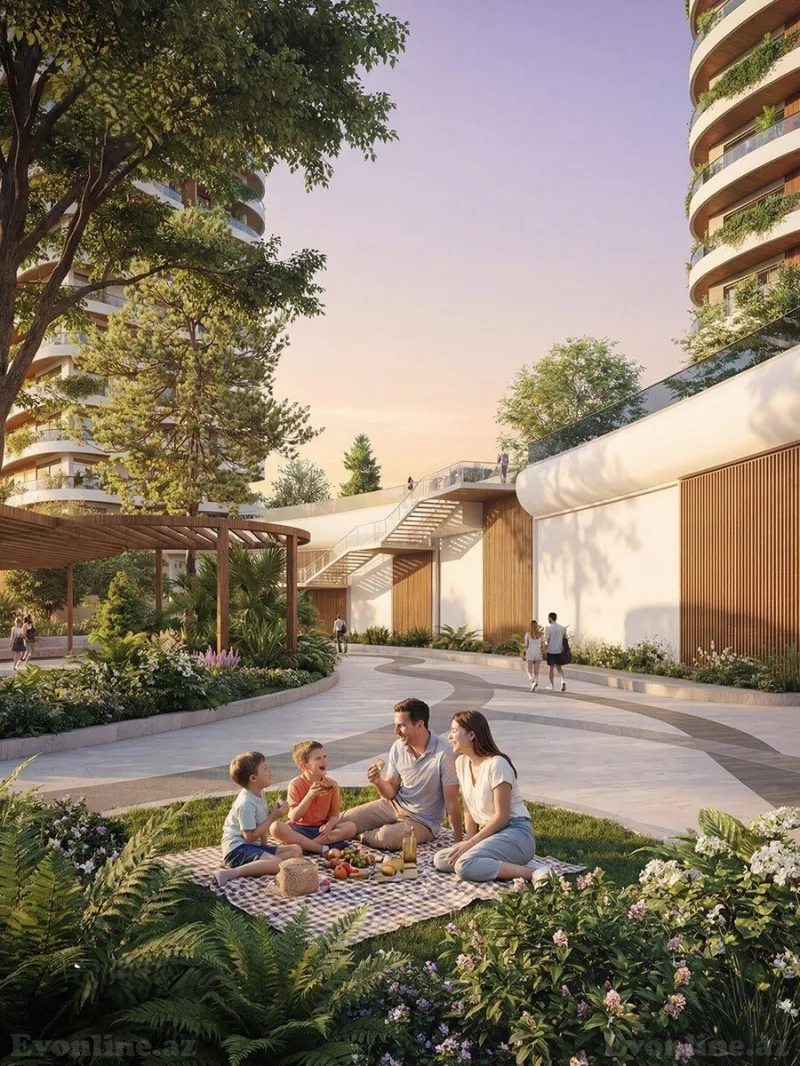 Satılır 2 otaqlı Mənzil Yeni tikili 78.2 m² Gənclik m. - şəkil 12