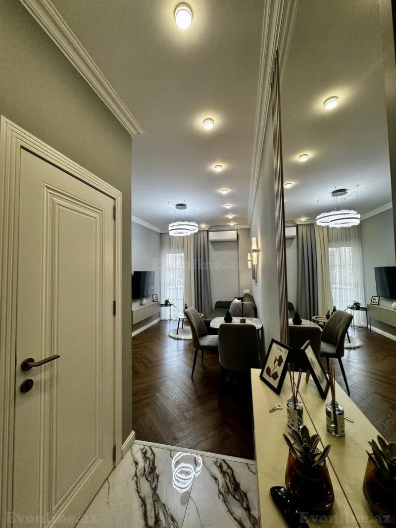 Satılır 2 otaqlı Mənzil Yeni tikili 45 m² Nərimanov r. - şəkil 2