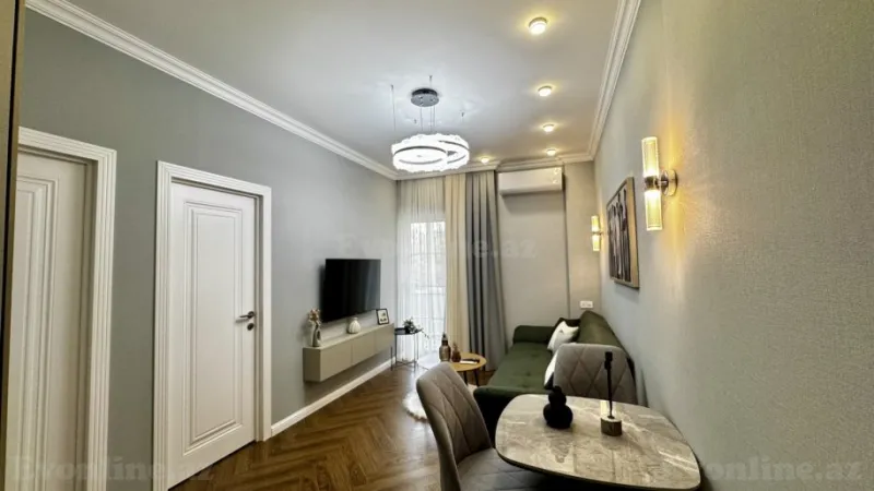 Satılır 2 otaqlı Mənzil Yeni tikili 45 m² Nərimanov r. - şəkil 4