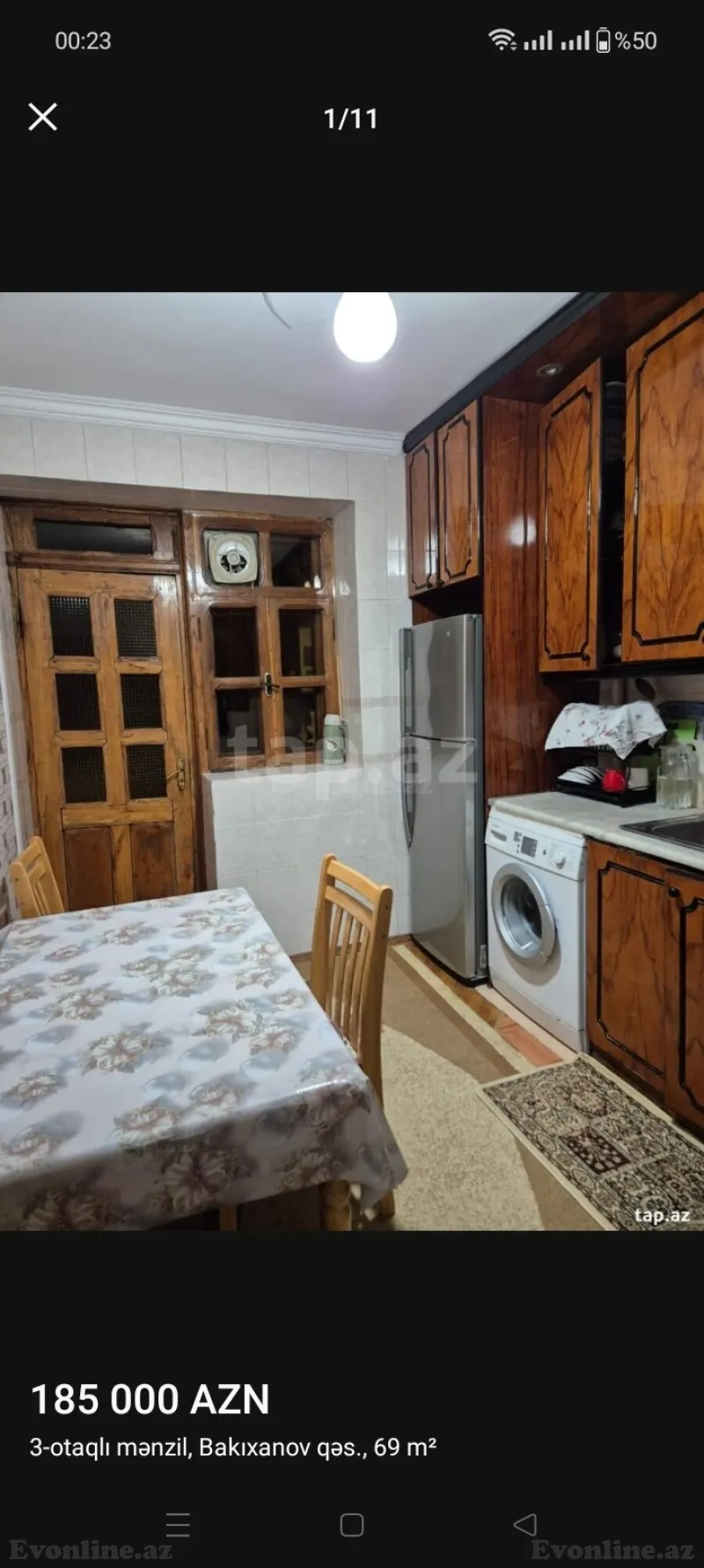 Satılır 3 otaqlı Mənzil Köhnə tikili 69 m² Bakıxanov - şəkil 12