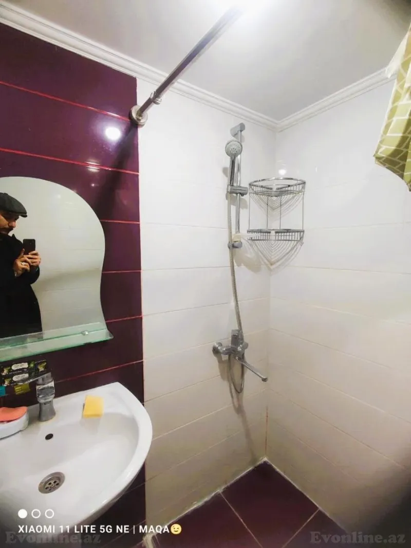 Kirayə verilir 2 otaqlı Mənzil Köhnə tikili 48 m² Gənclik m. - şəkil 6