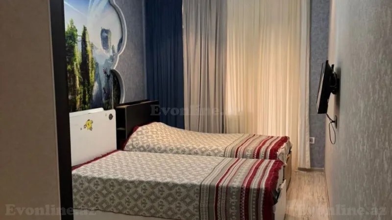 Satılır 3 otaqlı Mənzil Yeni tikili 127 m² Qara Qarayev m. - şəkil 5