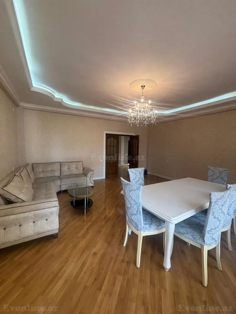 Kirayə verilir 4 otaqlı Mənzil Yeni tikili 175 m² Nəsimi r. - şəkil 3