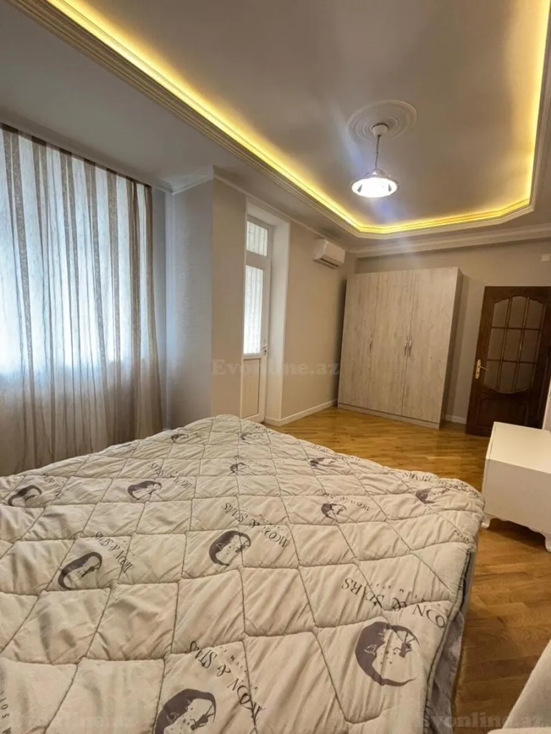 Kirayə verilir 4 otaqlı Mənzil Yeni tikili 175 m² Nəsimi r. - şəkil 8