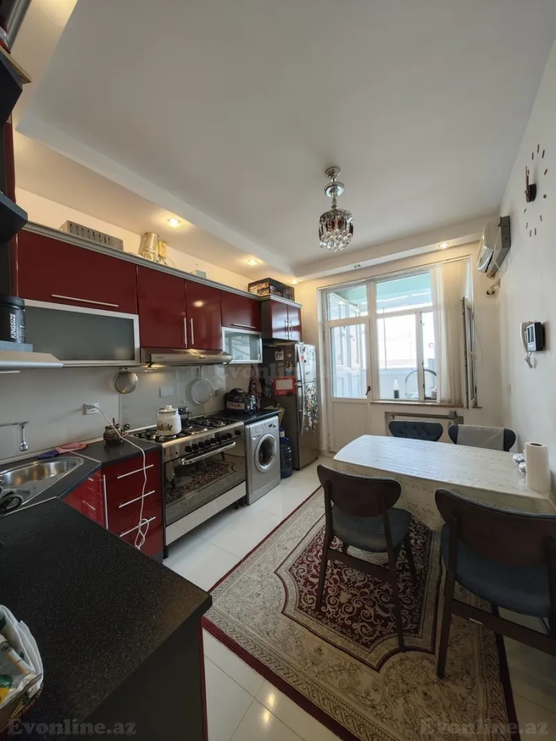 Satılır 2 otaqlı Mənzil Yeni tikili 94 m² Həzi Aslanov m. - şəkil 8