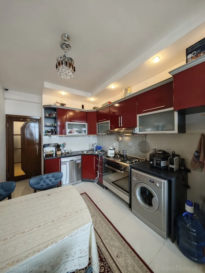 Satılır 2 otaqlı Mənzil Yeni tikili 94 m² Həzi Aslanov m. - şəkil 9