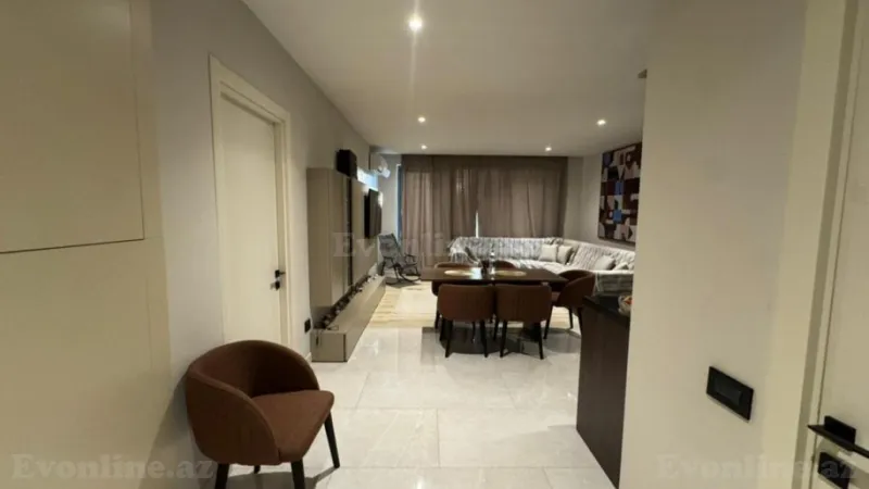 Kirayə verilir 2 otaqlı Mənzil Yeni tikili 92 m² Sabunçu r. - şəkil 2