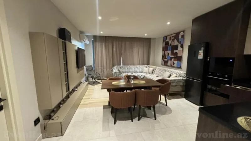 Kirayə verilir 2 otaqlı Mənzil Yeni tikili 92 m² Sabunçu r. - şəkil 3