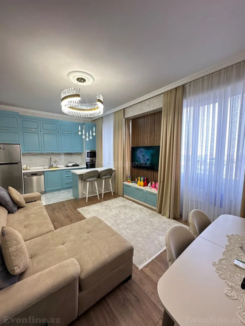 Satılır 2 otaqlı Mənzil Yeni tikili 68 m² Suraxanı r. - şəkil 2