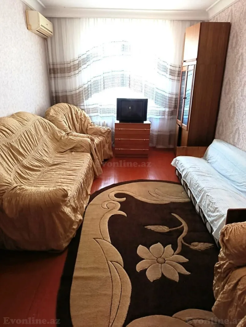 Kirayə verilir 2 otaqlı Mənzil Köhnə tikili 55 m² 8-ci kilometr - şəkil 2