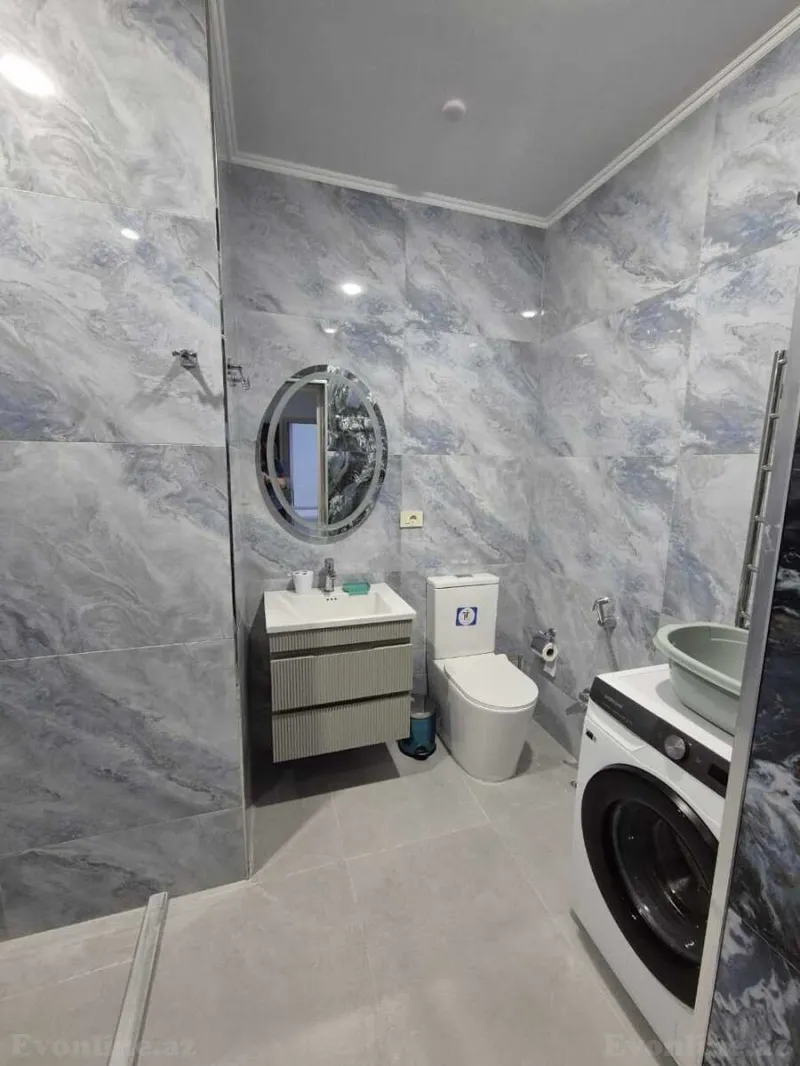 Kirayə verilir 3 otaqlı Mənzil Yeni tikili 130 m² Xətai r. - şəkil 8