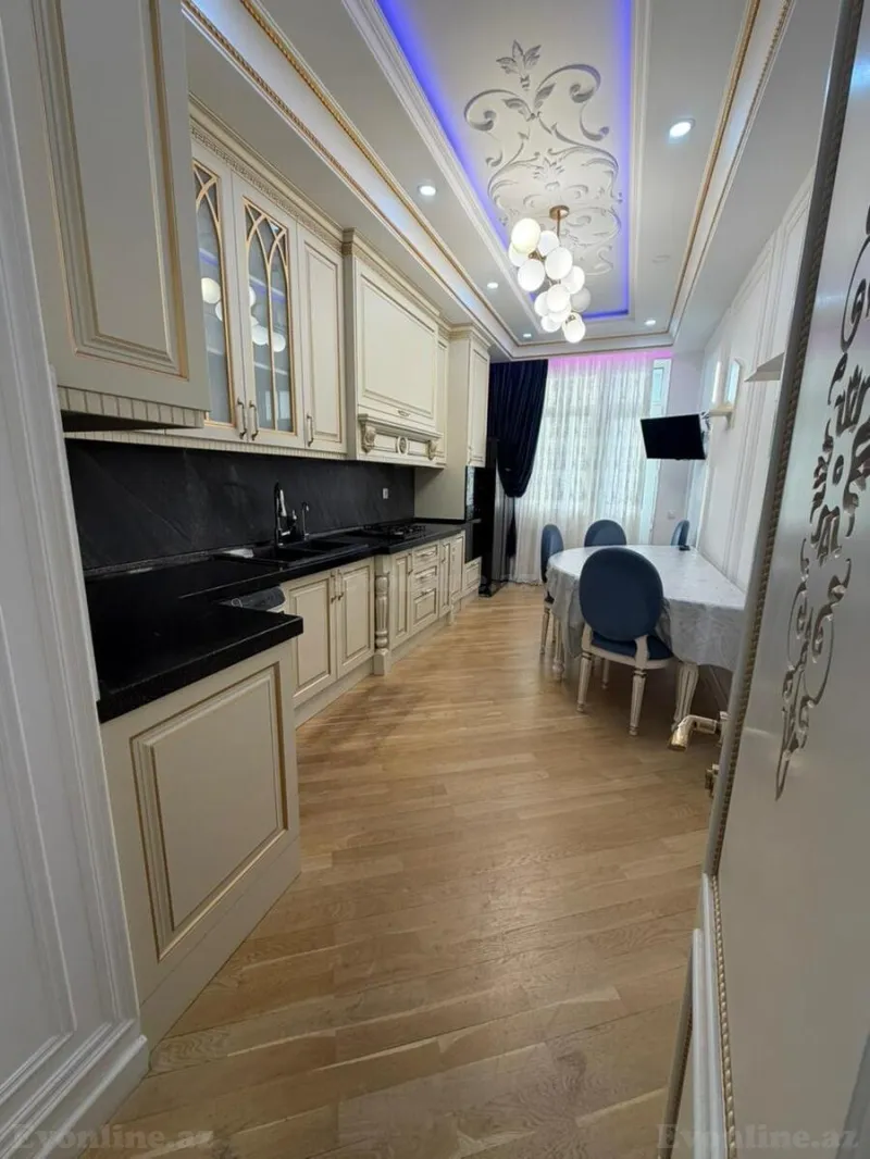 Kirayə verilir 2 otaqlı Mənzil Yeni tikili 100 m² Nəsimi r. - şəkil 4