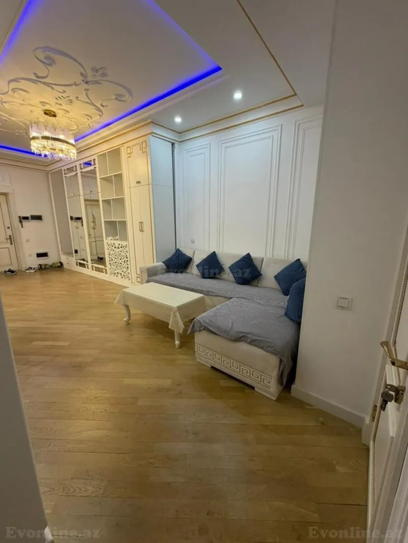 Kirayə verilir 2 otaqlı Mənzil Yeni tikili 100 m² Nəsimi r. - şəkil 6