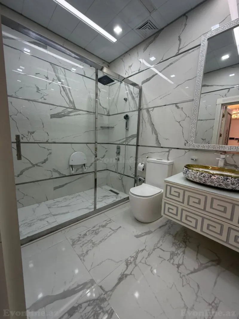 Kirayə verilir 2 otaqlı Mənzil Yeni tikili 100 m² Nəsimi r. - şəkil 8