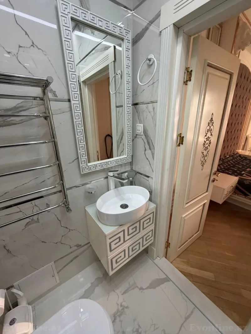 Kirayə verilir 2 otaqlı Mənzil Yeni tikili 100 m² Nəsimi r. - şəkil 12