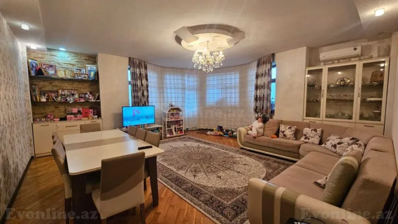 Satılır 2 otaqlı Mənzil Yeni tikili 106 m² Neftçilər m. - şəkil 2