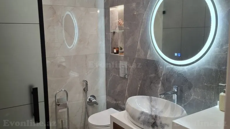 Kirayə verilir 2 otaqlı Mənzil Yeni tikili 60 m² Sabunçu r. - şəkil 6