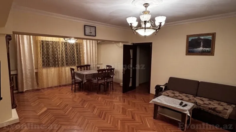 Kirayə verilir 3 otaqlı Mənzil Köhnə tikili 100 m² Nəsimi r. - şəkil 2