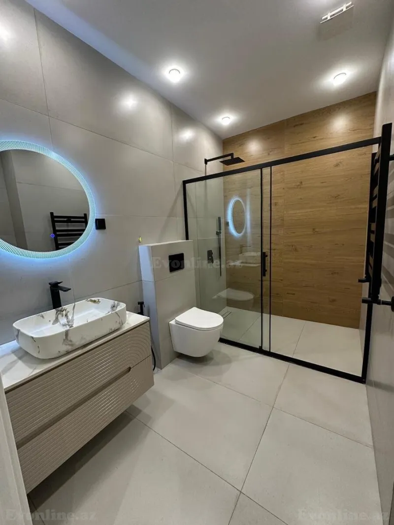 Satılır 3 otaqlı Mənzil Yeni tikili 105 m² Nəsimi r. - şəkil 15