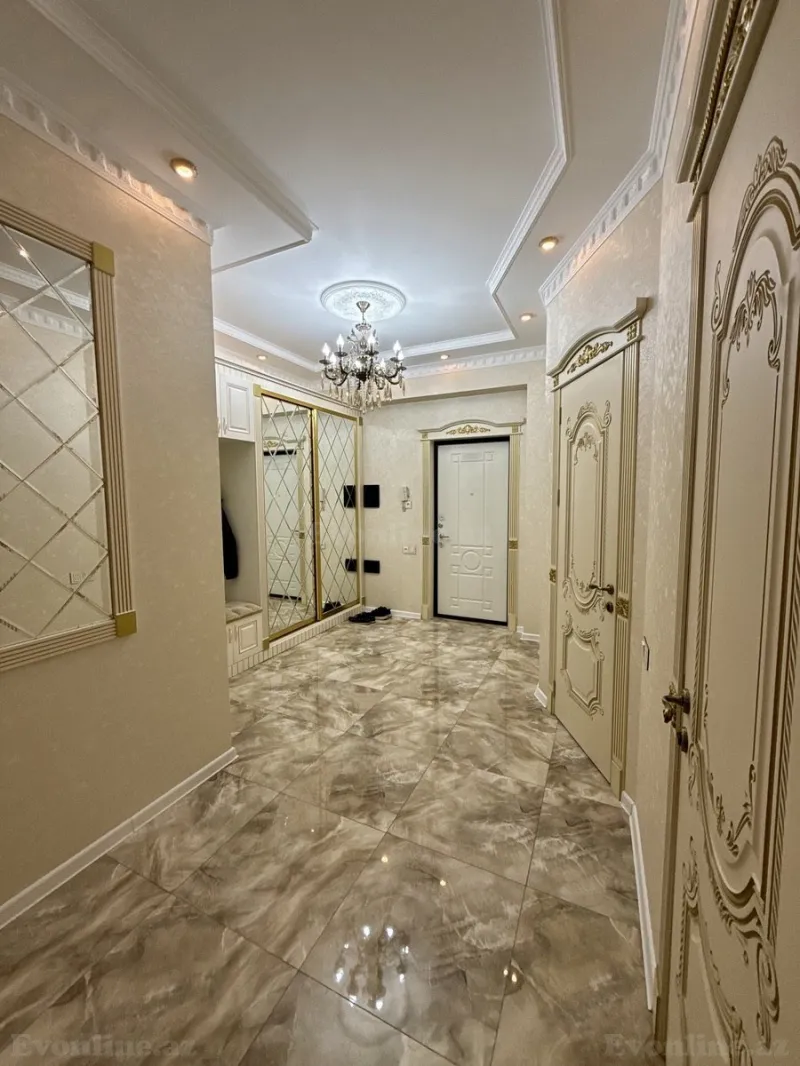 Satılır 4 otaqlı Mənzil Yeni tikili 150 m² Memar Əcəmi m. - şəkil 7