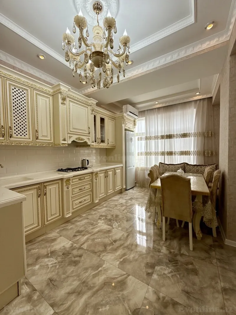 Satılır 4 otaqlı Mənzil Yeni tikili 150 m² Memar Əcəmi m. - şəkil 20