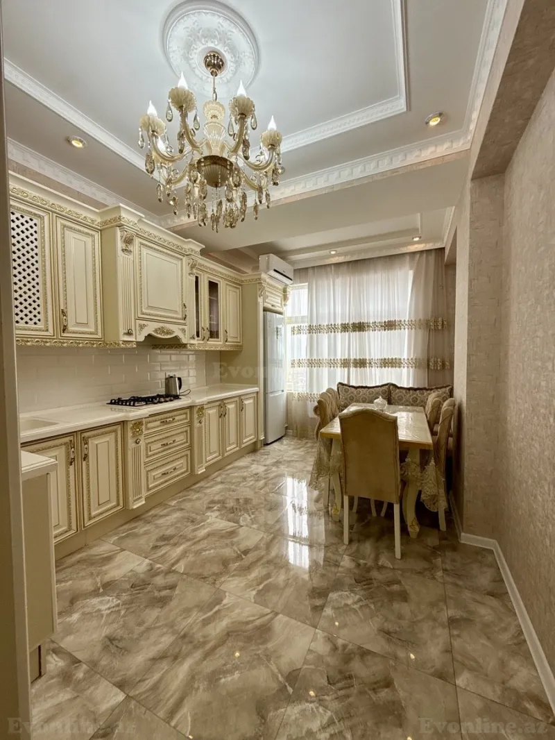 Satılır 4 otaqlı Mənzil Yeni tikili 150 m² Memar Əcəmi m. - şəkil 21