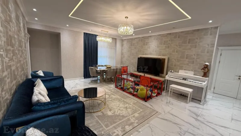Satılır 3 otaqlı Mənzil Yeni tikili 148 m² 8 Noyabr m. - şəkil 2